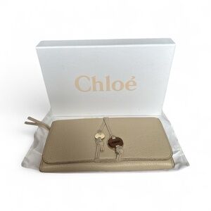 Chloé Malou Long Leather Continental Wallet | Box & Dust Bag